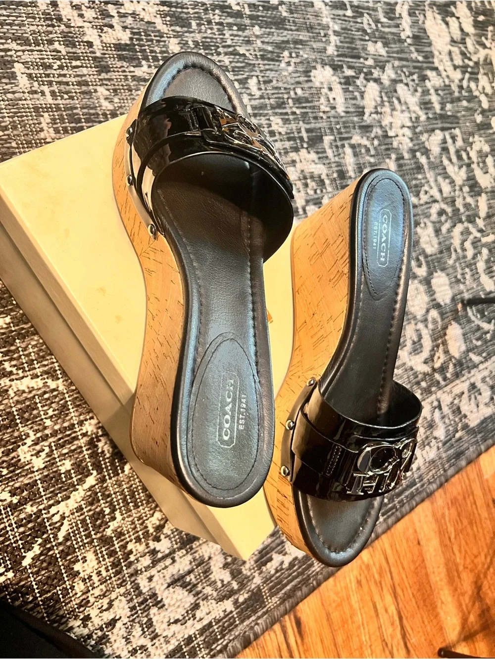 Coach Wedge Sandals
